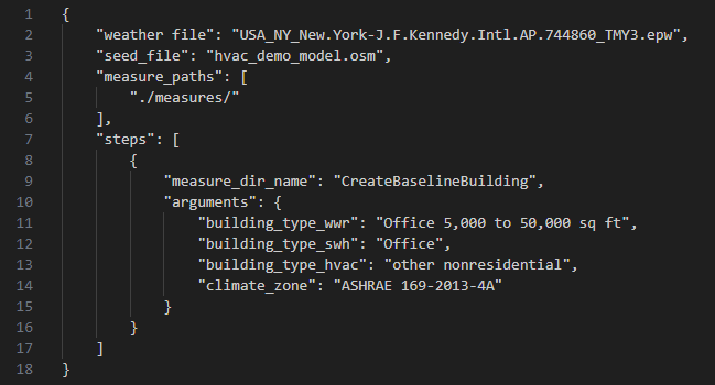 CLI Method osw file structure